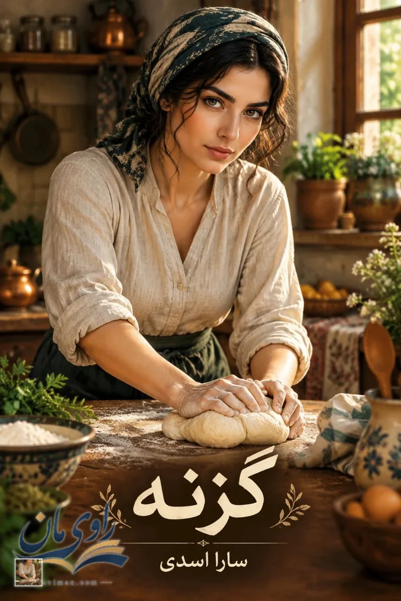 جلد رمان گزنه